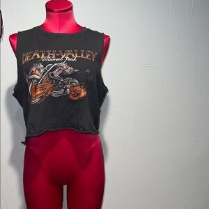 Tbar Limited Death Valley national park cropped Muscle Tee!